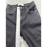 Reformation  Jeans High‎ & Skinny Faded Black Destroyed Size 23 Photo 10