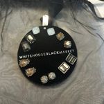 White House | Black Market Silver Earrings Photo 1