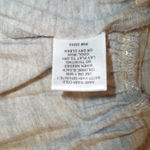 New York & Co. Soho Street Womens Top Blouse Size Medium Peplum Ruffle Gray Photo 5