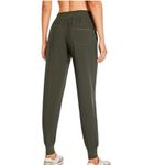 CRZ Yoga Women's Lightweight Workout Joggers, Dark Olive, Size XL, NWT Photo 1