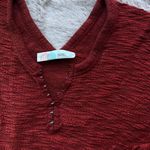 Free People  Beach Red Knit Dress/Swim Cover Up with Pockets  Photo 1