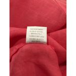 Kleen Lagenlook Pullover Pink Linen Top Shirt Button Detail Women's Medium Photo 7