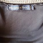 Abercrombie & Fitch Abercrombie Black Velvet Mini Slip Dress Adjustable Straps S Goth Whimsygoth Photo 3