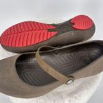 Crocs  Women's Shoes US W 9‎ Grey Mary Jane Sandal Photo 6