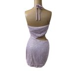 Amanda Uprichard  Sequin Halter Mini Dress Photo 9