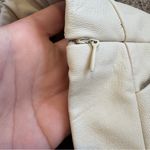 Parker  Tan Faux Leather Suede Cropped Horseshoe Pants Women’s M The Ricki NWT Photo 6