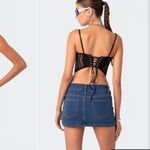 Edikted Black Corset Top Photo 5