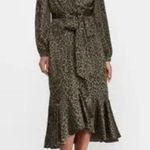 EXPRESS Long Sleeve Robe Dress Photo 1