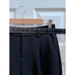 Banana Republic Black Cuffed Tapered Pant Size 0 Style 568369 Office Workwear Photo 4