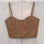 Faux leather Top Photo 0