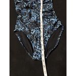 Speedo  Women’s 6 One Piece Black and Blue Swim Suit Bikini Swim Suit Swimming Photo 7