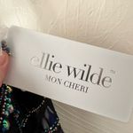 Ellie Wilde NWT  Mon Cheri strapless beaded black floral prom dress size 2 Photo 10