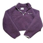 Champion  Women's Cropped 1/4 Zip Sherpa Sweater Photo 0