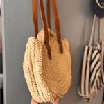 INC 🎅 3/$15 SALE  Round Woven Bag Photo 6