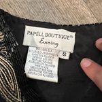 Pappell Boutique beaded cardigan small Black Photo 7