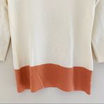St. John Mock Neck Color Block Wool Sweater Photo 2