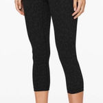 Lululemon  Wunder Under Crop (High-Rise)‎  21" Formation Camo Deep Coal Multi Photo 0