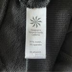 Athleta Criss-Cross Long Sleeve Black Dress Soft Modal Fabric Size L Photo 8