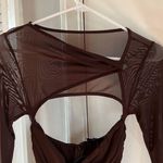 White Fox Boutique Chocolate Brown Been A Minute Mini Dress Photo 5