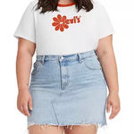 Levi's NWT Plus Size ® Cropped Jordie Flower Logo Tee 3x Photo 0