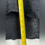 Sabo Skirt  Black Knit Loose Fit Crewneck Pullover Sweater S Photo 6