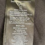 ASOS YAS Black Combined Lace Blouse Photo 7