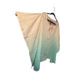 Charlie Paige Women’s  Green & Cream Ombre Poncho Top One Size NWT Photo 2