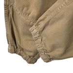 Nili Lotan Military Jogger Pants Size 2 Barley Tan Cropped High Rise Cotton Brown Photo 9
