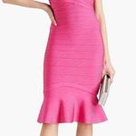 Herve Leger NEW  Bandage pink BARBIECORE dress Photo 0