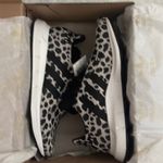 Adidas Swift Run Leopard-Print Shoe, Size: 7 Photo 1