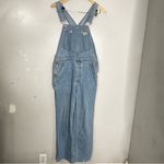 Guess ASO‎ Buffy Summers Vintage 90’s  Jeans Carpenter Blue Jumper Bib Overalls L Photo 2