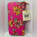Trina Turk NWT  Large Pink Floral Wallet Photo 1