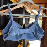Victoria's Secret Body by Victoria Lace Lightly Lined Demi Bra Denim Blue Sz 36D Photo 6
