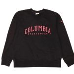 Columbia Trek Graphic Pullover Women M Black/Pink Everyday Travel Outdoor Sporty Photo 1