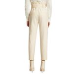 Veronica Beard  Setti‎ Paperbag Waist Cream Pants Photo 3