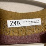 ZARA Long Knit Kaftan Maxi Dress Size M/L Photo 8