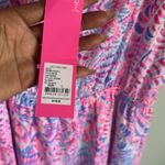 Lilly Pulitzer NEW Zana Skort Romper - Raz Berry Sea You Soon Large Photo 6