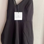 CHLOE KRISTYN Nicole One Shoulder Dress Black Size L Photo 3