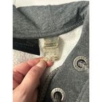 Fenty x Puma Rihanna Rising Sun Lace Up Cropped Hoodie Gray XS Photo 3