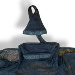 Anthropologie By  NWT Black Deep V-Neck Lace Bodysuit‎ Size 1X Boho, Indie Photo 7