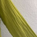 Grizas 100% linen button up cardigan lime green Size L Photo 1