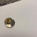 Gold Tone Four Leaf Clover Shamrock Brooch Tack Pin Photo 4