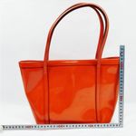 Dolce & Gabbana  Orange Patent Leather Tote Photo 1