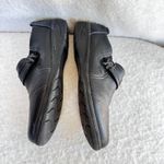 Clarks Collection Comfort Cushion Black Leather Slip On Loafers Womens Size 11M Photo 5