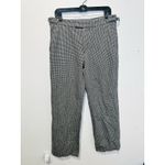 OFFICINE GÉNÉRALE Black White Houndstooth 100% Wool Celeste Pants size 42 Photo 1