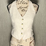 Veronica Beard  Cream Sleeveless Top Size 2 Photo 0