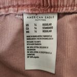 American Eagle  Pink Corduroy Cargo Joggers Size 14 Photo 8