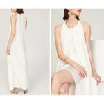 Rosetta Getty White Cape Mini Dress Size 14 Photo 3