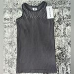 Athleta NEW  Renew Racerback Stripe Diamond Tank Photo 2