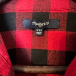 Madewell Buffalo Plaid Short Sleeve Button Down Top Photo 3